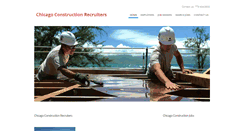 Desktop Screenshot of chicagoconstructionrecruiters.com